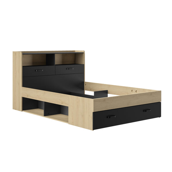Lit rangement SABIA 140x190cm