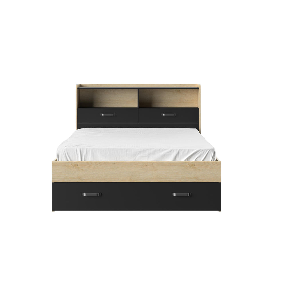 Lit rangement SABIA 140x190cm