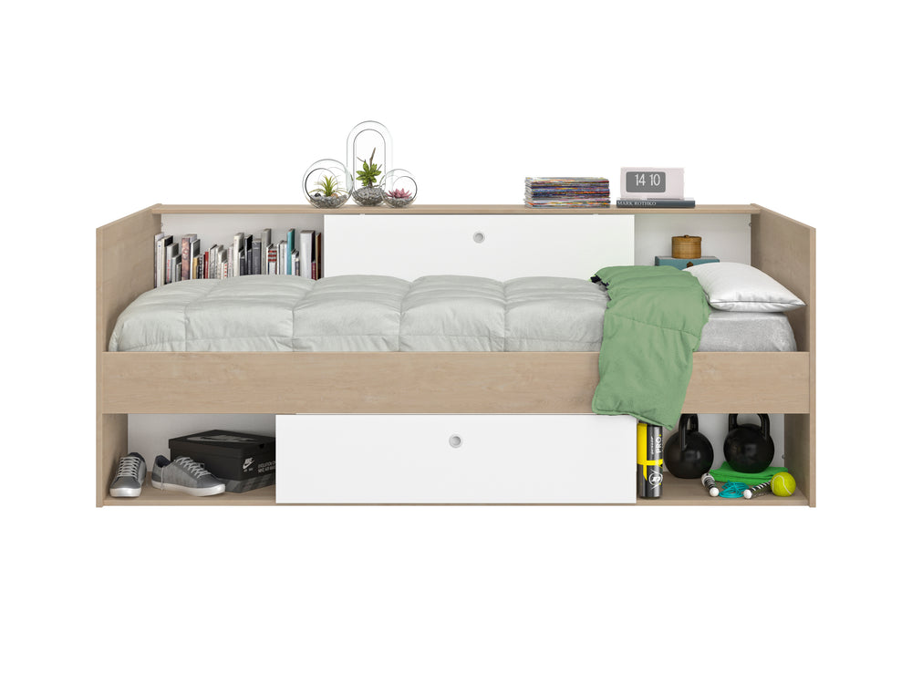 Lit rangement ALICIA 90x200cm