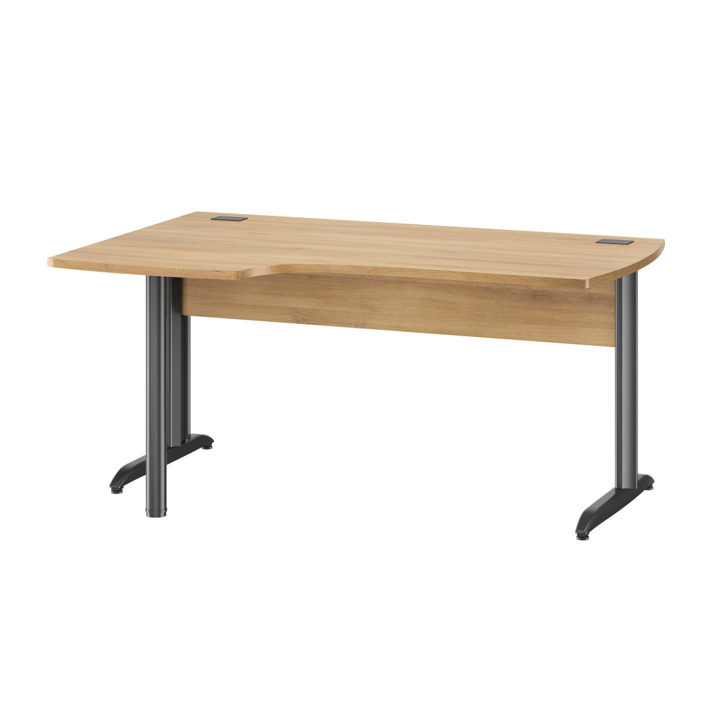 Plan Compact 90° gauche pied métal