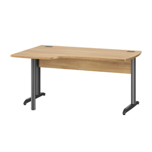 Plan Compact 90° gauche pied métal